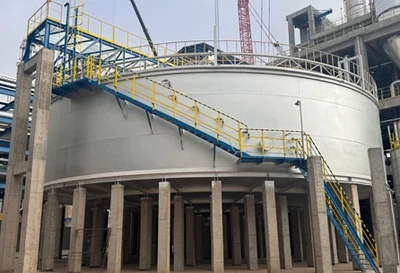 Un altro nuovo addensante efficiente installato