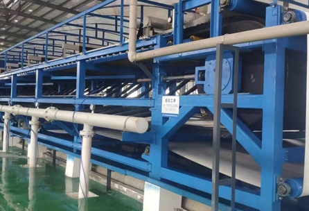 Pressa a nastro per la disidratazione dei fanghi: soluzione efficiente del filtro Hesheng