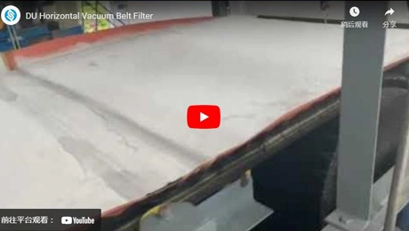 Filtro a nastro sottovuoto orizzontale DU