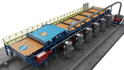 Filtro a cinghia di pressione del vuoto cingolato LDZ